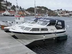 Agder Boat 840 rekker pulpit lange baugbøyle 2013