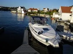 Agder Boat 880/8000TC vindskjerm bøyd kromet glass