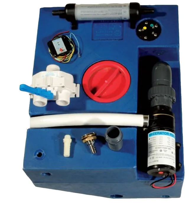 Matromarine Waste Kit 50 75 98 liter septiktank avrundet