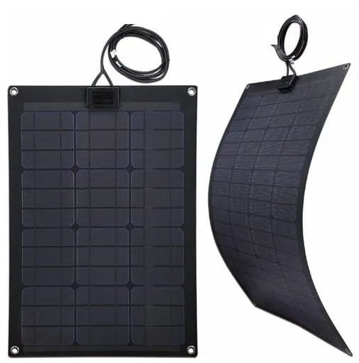 Agder Boat 60W solcellepanel fleksibelt 88x53 cm