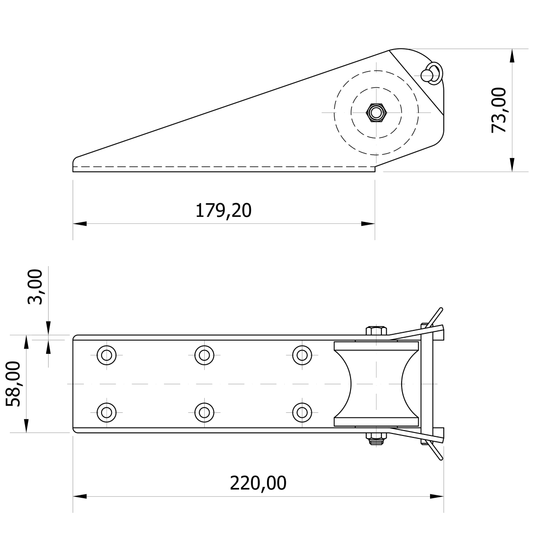 Mavi Mare 357.18 baugrulle rustfritt til 10 kg