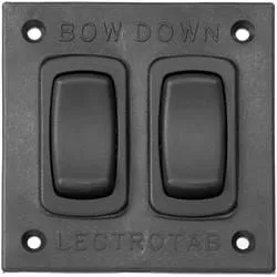 Agder Boat trimplan kontrollpanel Basic 1 posisjon 80x83 mm