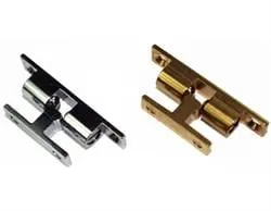 Agder Boat dørholder fjærbelastet messing 44mm