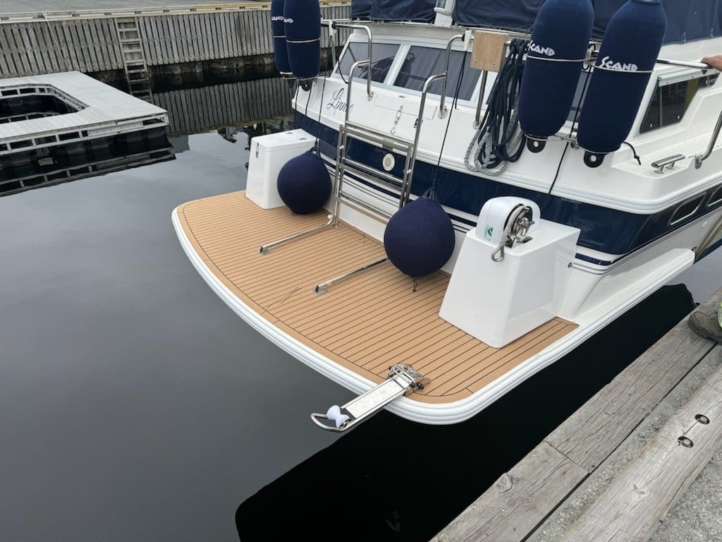 Agder Boat Scand 29 Baltic badeplattformforlenger uten teak