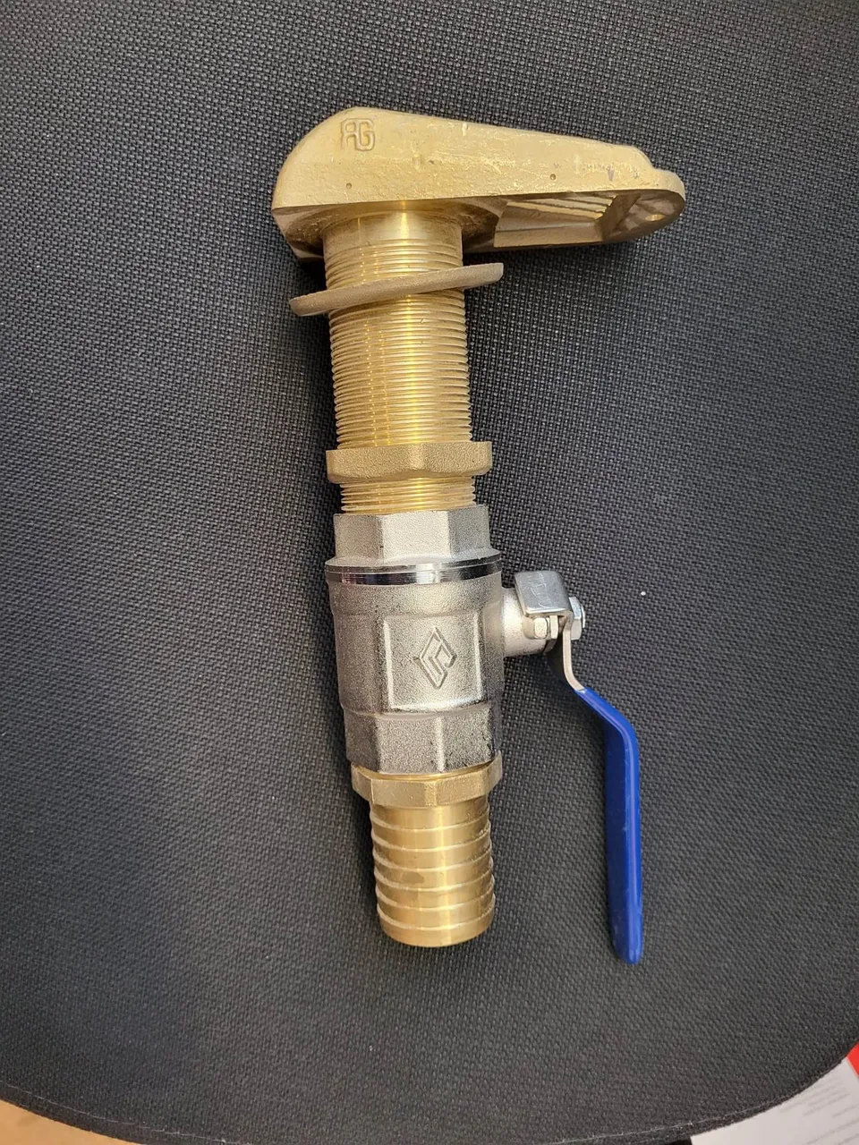Agder Boat kjølevannsinntak komplett Scand 1 1/4" 38mm