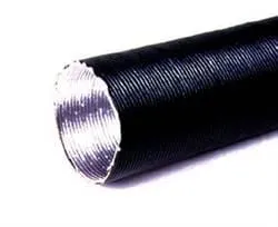 APK varmluftslange 90 mm per meter plastbelagt