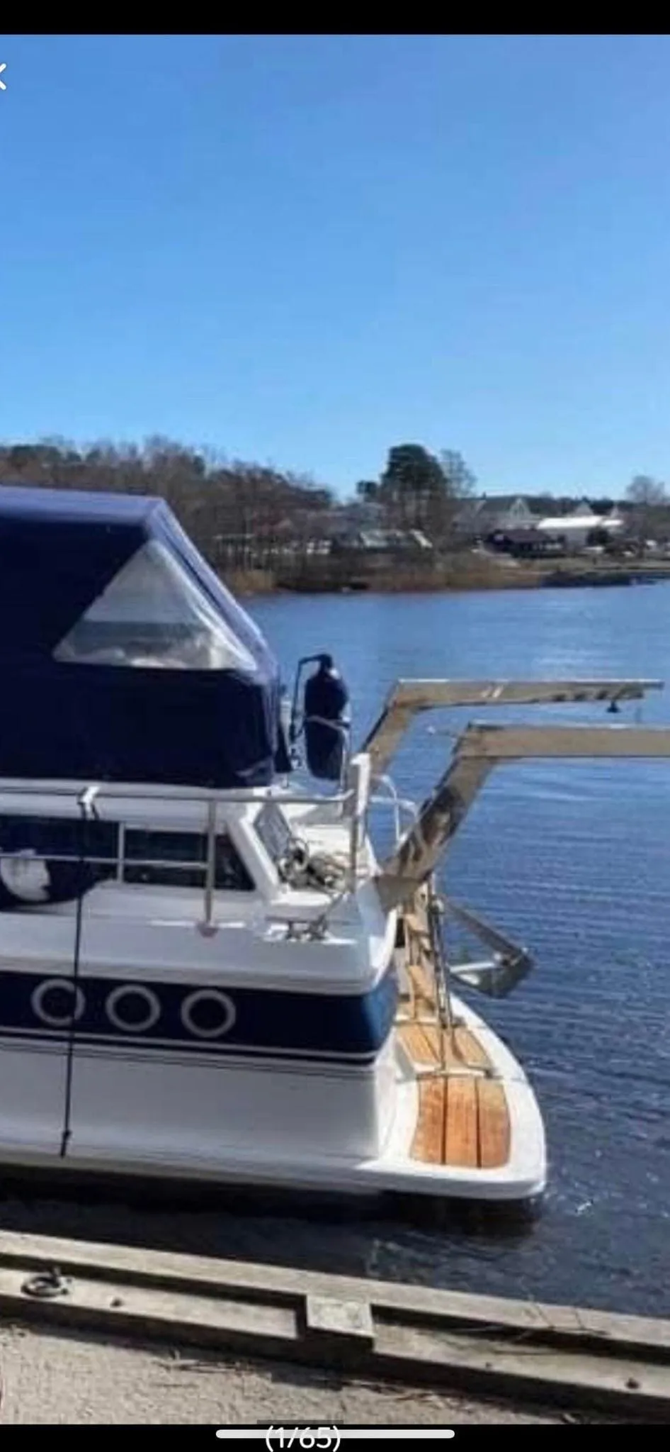 Agder Boat Atlantic 32 badeplattformforlenger 70 cm komplett