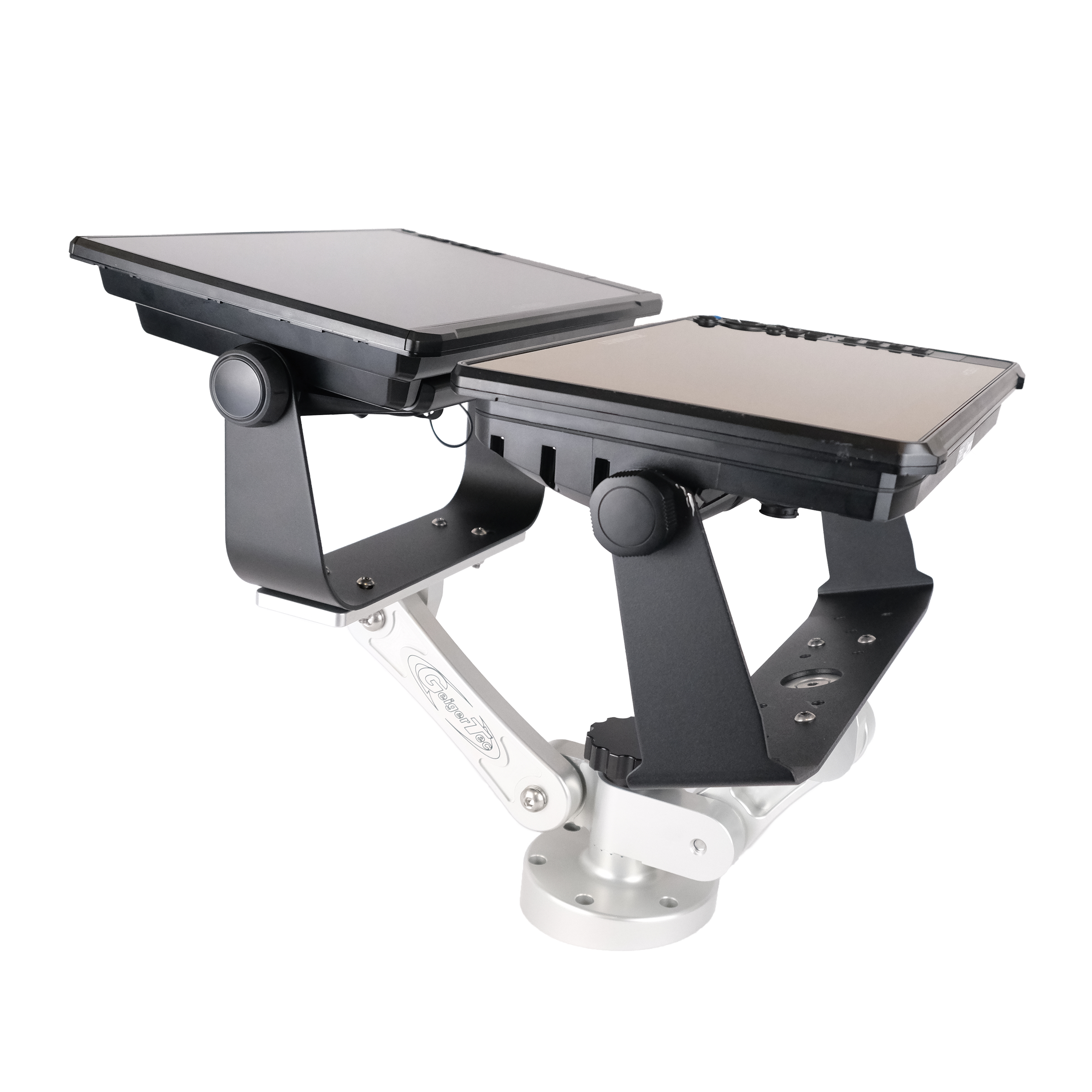 Geigertec Extreme Stack Mount ekkoloddfeste 4"+6" armer