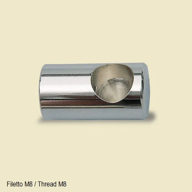 Mavi Mare 281.08 rekkestøtte forkrommet messing blind