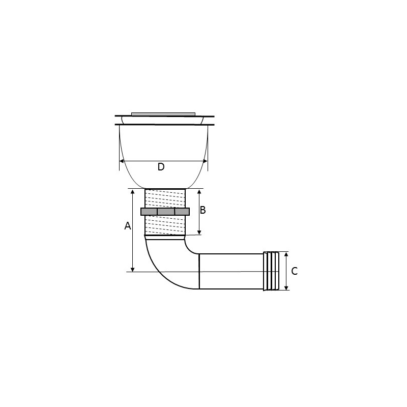Can SB 05.3551 lufteventil rustfri 90° 1/2"