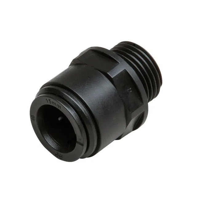Can SB 06.4235 slangenippel rett Ø15 mm 1/2" hann