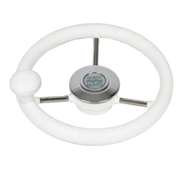 Mavi Mare V.28BP båtratt 280 mm hvit knott