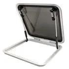 Agder Boat Flushline dekksluke tak 51x51 cm sotet