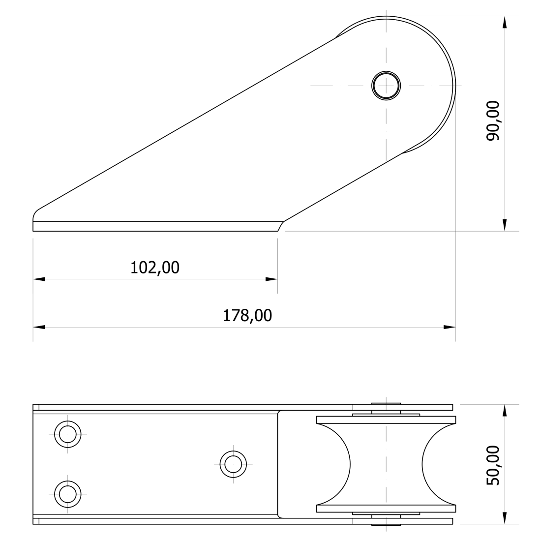 Mavi Mare 229.04 baugrulle rustfritt stål anker 7,5 kg