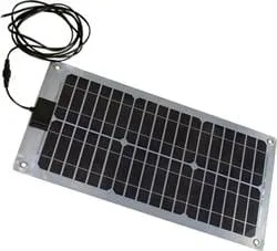 Agder Boat fleksibelt solcellepanel 60W 88x53 cm til båt