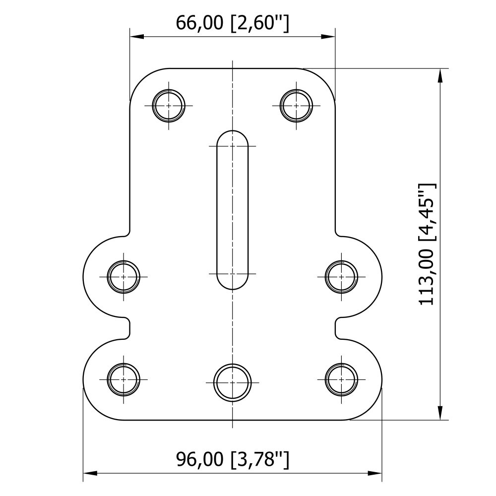 Mavi Mare X.376 motorplate trippel syrefast