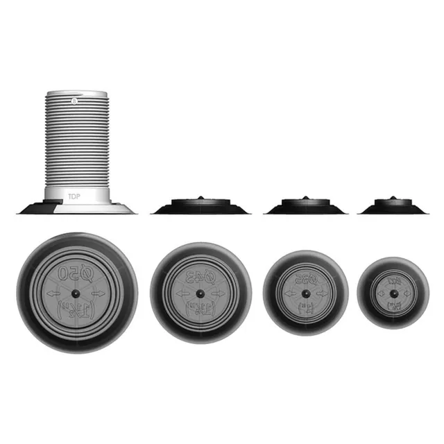 Can SB 12.4996 mal for skrogjennomføring 3/4" innfelt