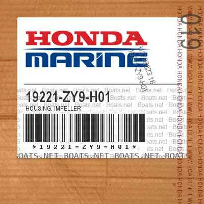 Honda 19221-ZY9-H01 impellerhus original