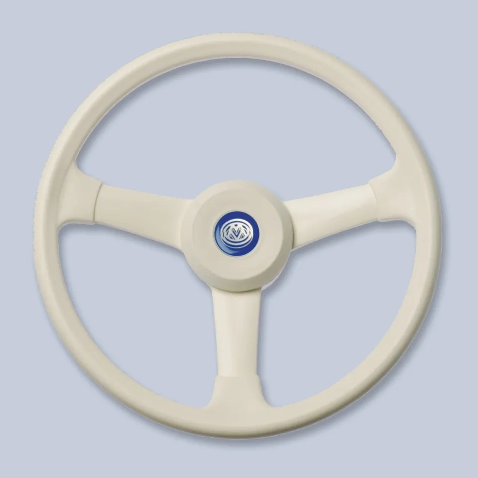 Mavi Mare V.N32B båtratt hvit nylon 320 mm