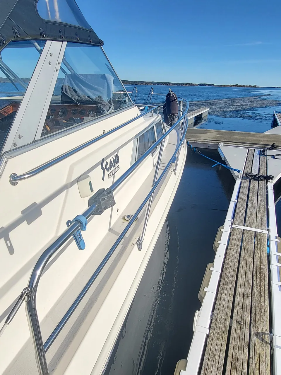 Agder Boat 29 Baltic frontrekke styrbord Ø32 mm