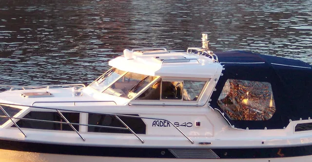 Agder Boat 840 hartopp med 2 luker original