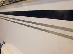 Agder Boat Scand 29 Baltic stripesett 3 striper blå