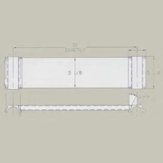 Mavi Mare 364.12 tverrstenger par for radar og antenne