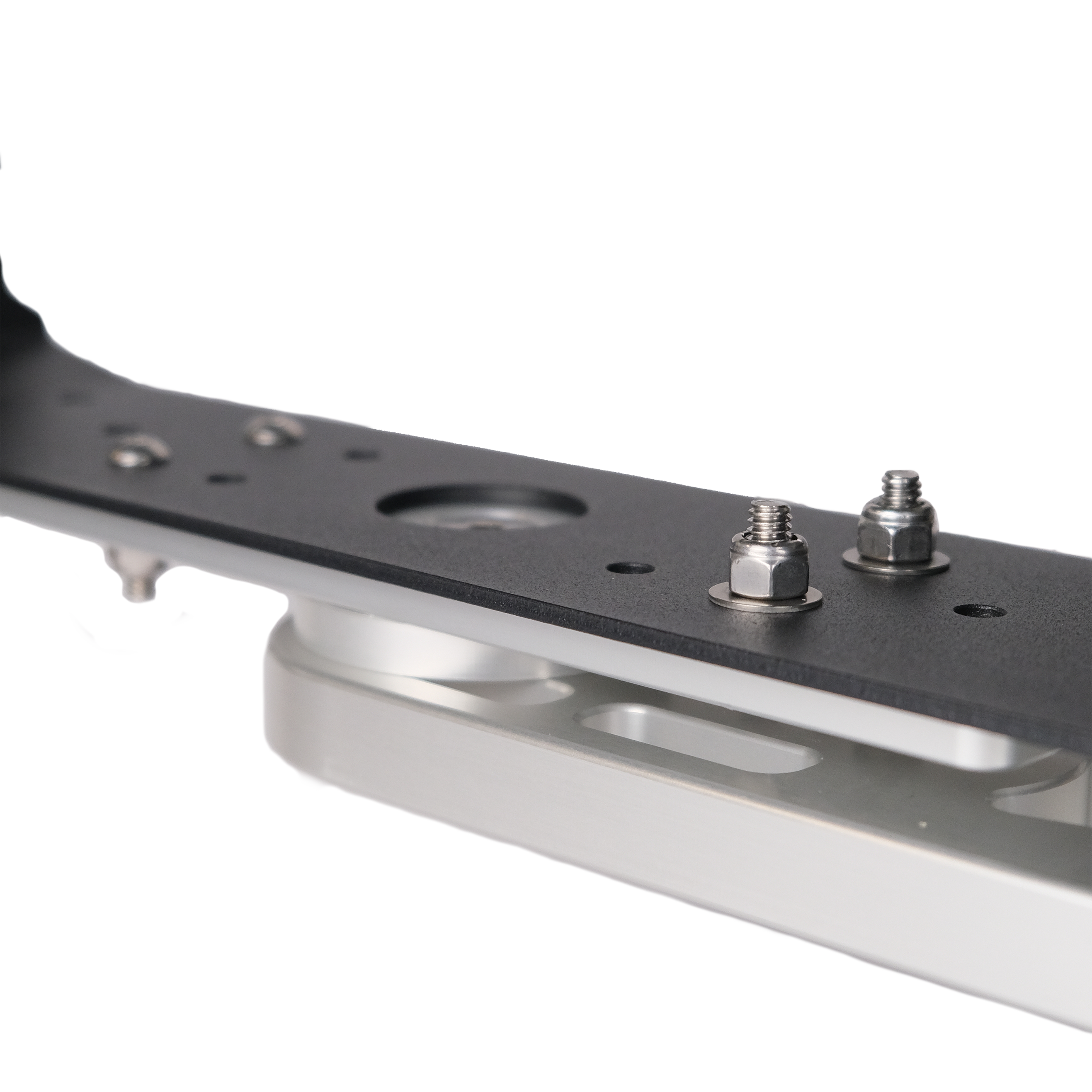 Geigertec Low Profile Triple Mount ekkoloddfeste 3x12" aluminium