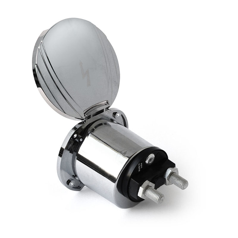 Can SB 10.2559 batteribryter 100A krom boks