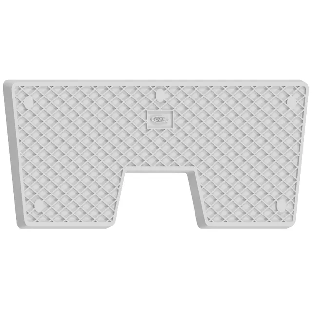 Can SB 22.1000 hekkplate 230x80 mm hvit