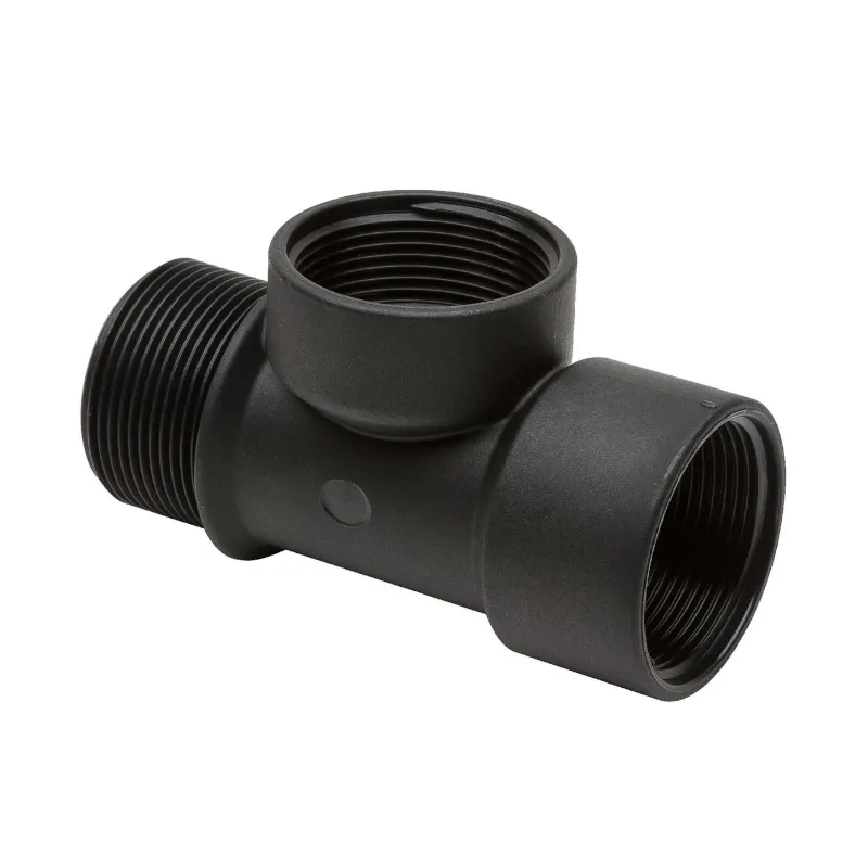 Can SB 12.4947 T-kobling 1 1/2" gjenget plast