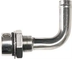 Tanklufter svanehals syrefast utenpåliggende 16 mm